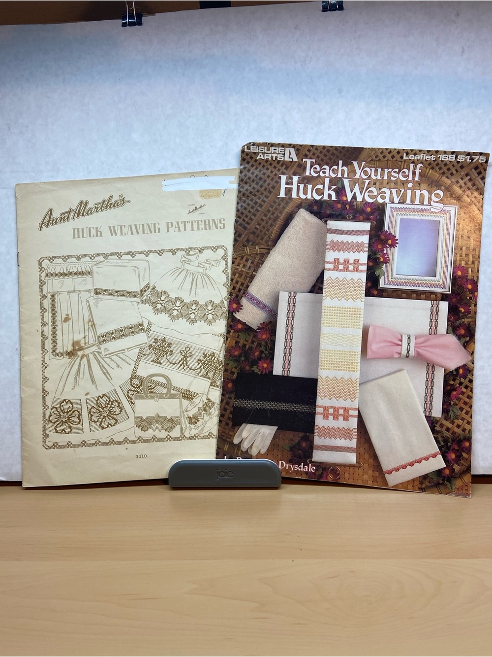 Two Teach Yourself Huck Weaving Books